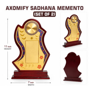 Axomify Sadhana Memento_1 Axomify Sadhana Premium Wooden Memento Set Of 2