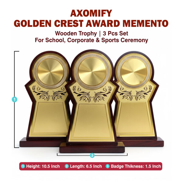 Crest Memento 3 Pcs Set