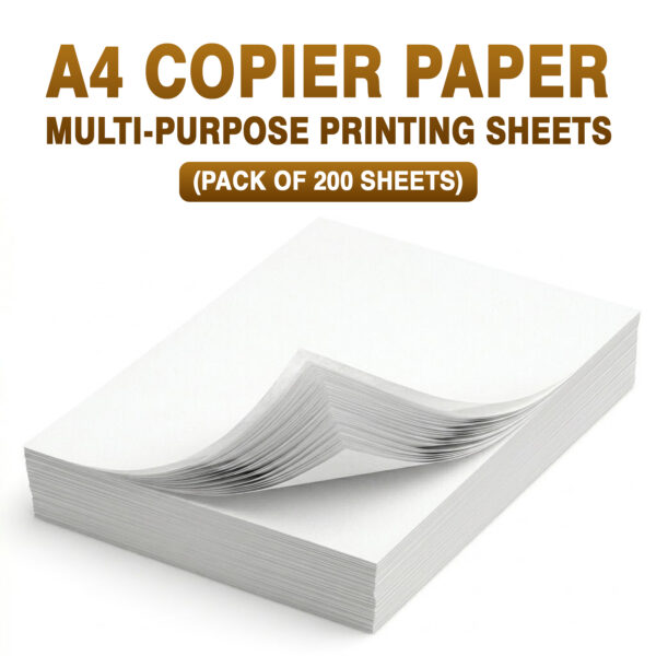 A4 Copier (Pack of 200 Sheets)